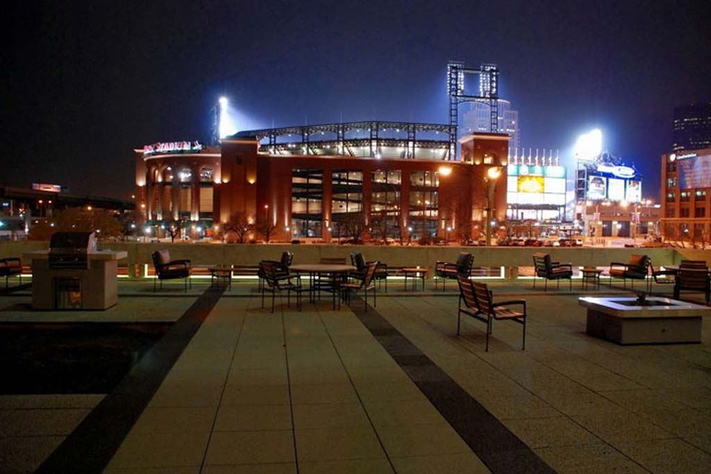 Conveniently located across the street from Busch Stadium, home of the St. Louis Cardinals, with ...